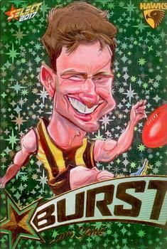 2017 Select Footy Stars - Starburst Caricatures #SB40 Liam Shiels Front